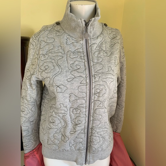 DIESEL Long Khaki Cotton Cargo Style Winter Vest Windbreaker Jacket Hoodie US S - Picture 5 of 15